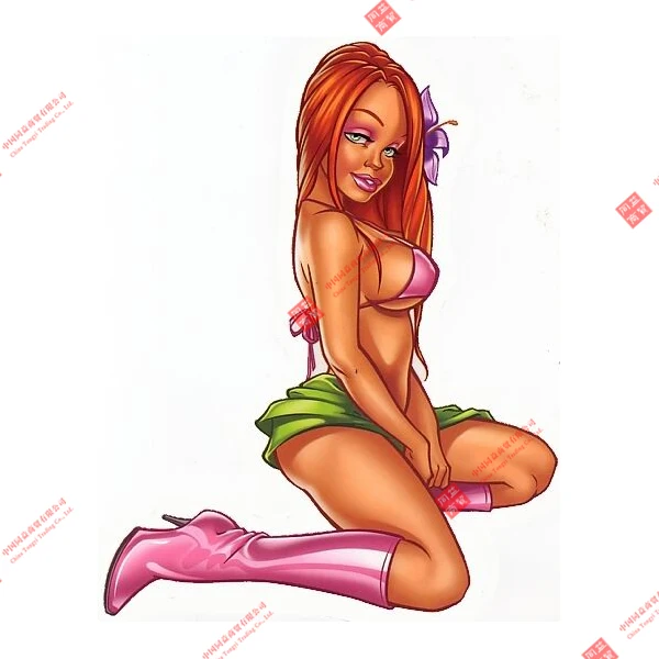 

Personality Cartoon Nico Robin Sexy Girl Anime for Opel Sticker Auto Accessories Car Decoration Helmet Decals Cartoon Decal