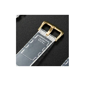 Прозрачный ремешок для часов DW6900 браслет с металлической застежкой и бампером для часов - Band Color: Gold Clasp