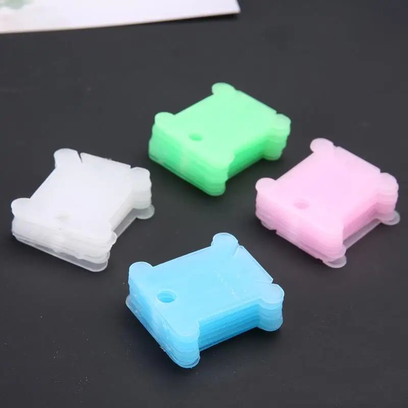 Вышивка искусственная нить Шпулька для рукоделия вышивка крестиком доска карта |