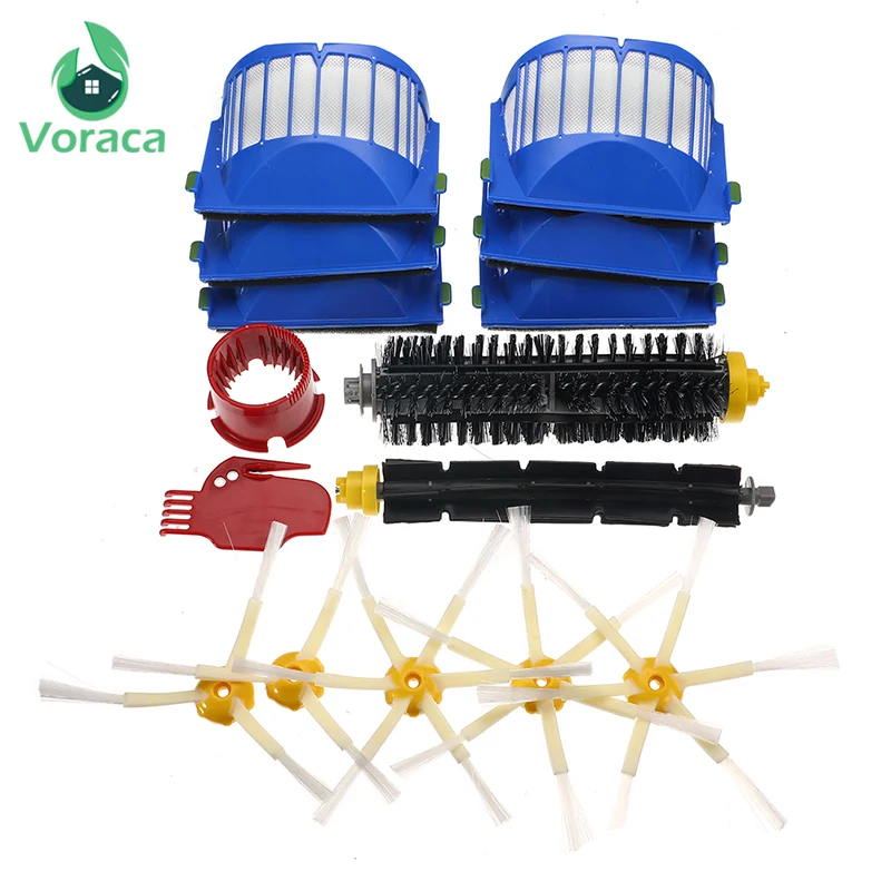 6 15 шт./компл. набор кистей для очистки IRobot Roomba 600 Series 605 615 616 620 621 631 651