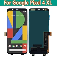 original 6 3 for google pixel 4 xl 4xl xl4 g020p g020 ga01180 us lcd display touch screen digitizer assembly replacement parts