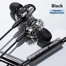 NEW Earphone Universal 3.5mm In-Ear Stereo Earbuds Built-in Microphone High Quality Wired Earphones Headset Headphones Audifonos