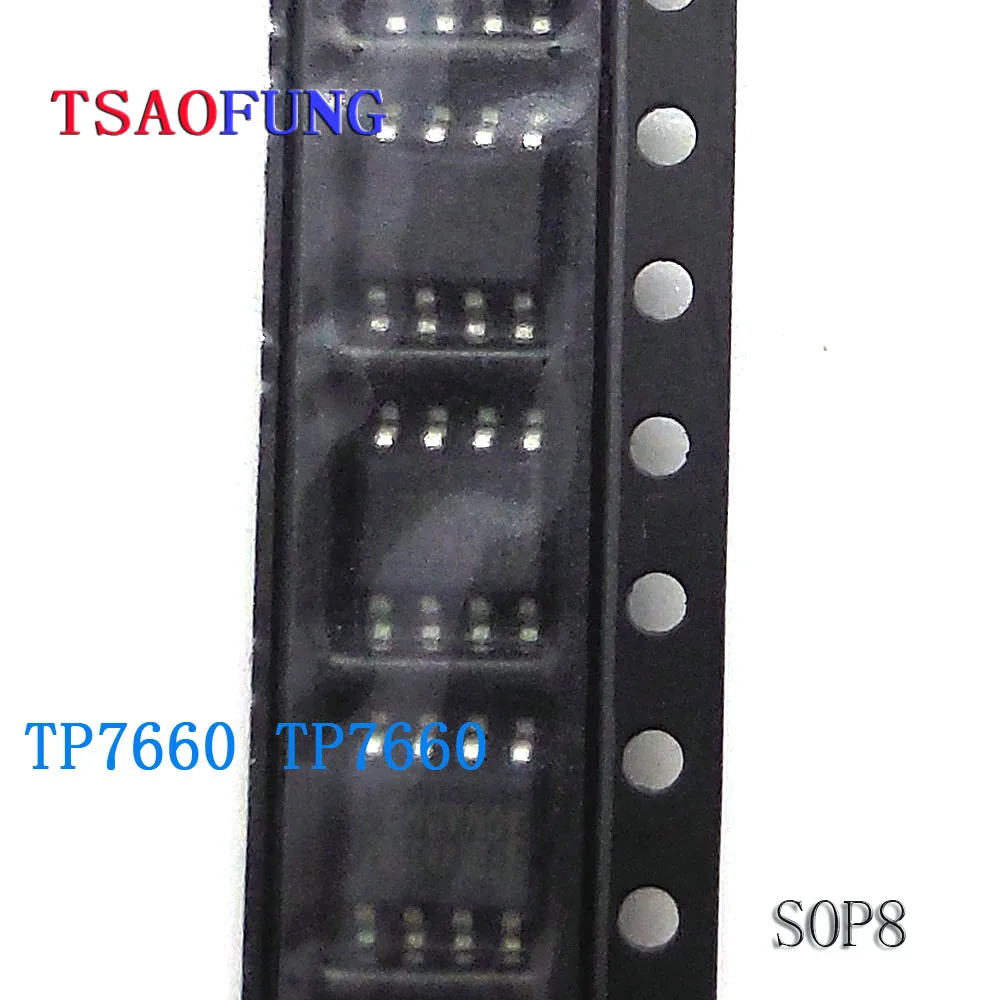 Электронные компоненты TP7660 7660 SOP8 с интегрированными схемами, 5 шт.