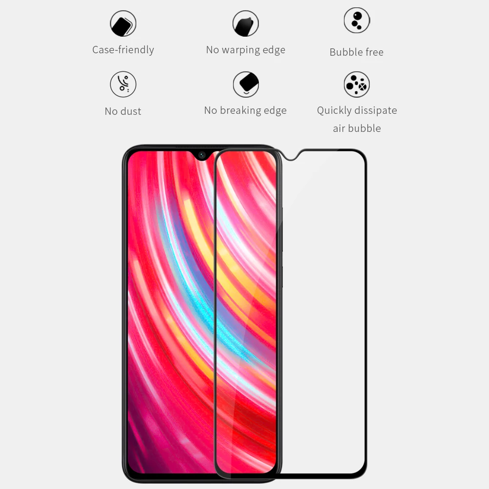 Для Xiaomi Redmi Note 8 Pro K20 Note 7 Pro стекло Nillkin XD CP+ Max полное покрытие 3D закаленное стекло для Xiaomi Mi 9 9T Pro стекло