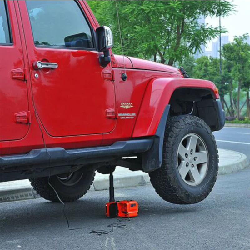 

Car Jack Lift 12V 5Ton Electric Hydraulic Floor Jack Impact Wrench Tire Tool Kit Auto Emergency Tire Change Lifting Repair Tool
