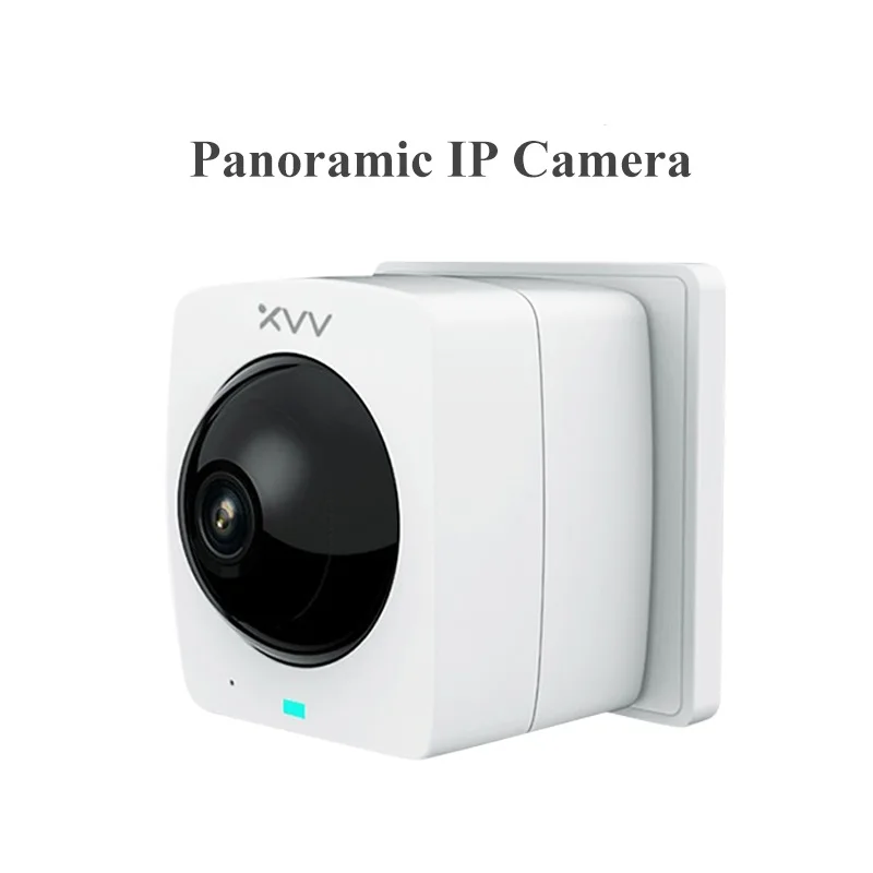 

XiaoVV Smart Panoramic IP Camera HD 1080P 360° Panoramic AI Humanoid Detection Night version work with mihome app