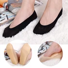 5-1 пара на воздушной подушке носки для женщин; Сезон лето-осень; Обувь на высоком каблуке модные удобные носки, Нескользящие повседневные невидимые носки-башмачки