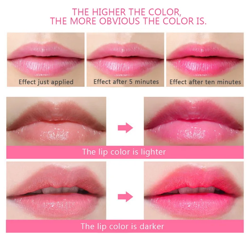 1 шт. увлажняющий бальзам для губ натуральная Клубничная долгостойкая помада