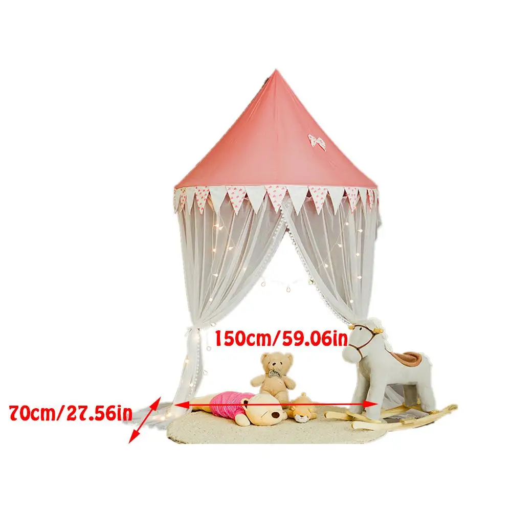 Детские Халф Мун формы детские кровати навес Висячие игрушечные палатки