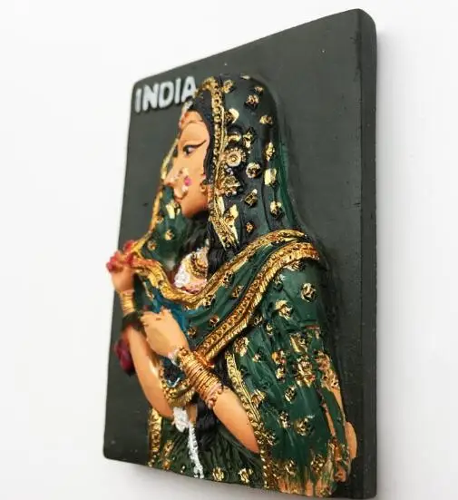 Индийские сувениры магниты на холодильник для девушки украшение дома|Магниты