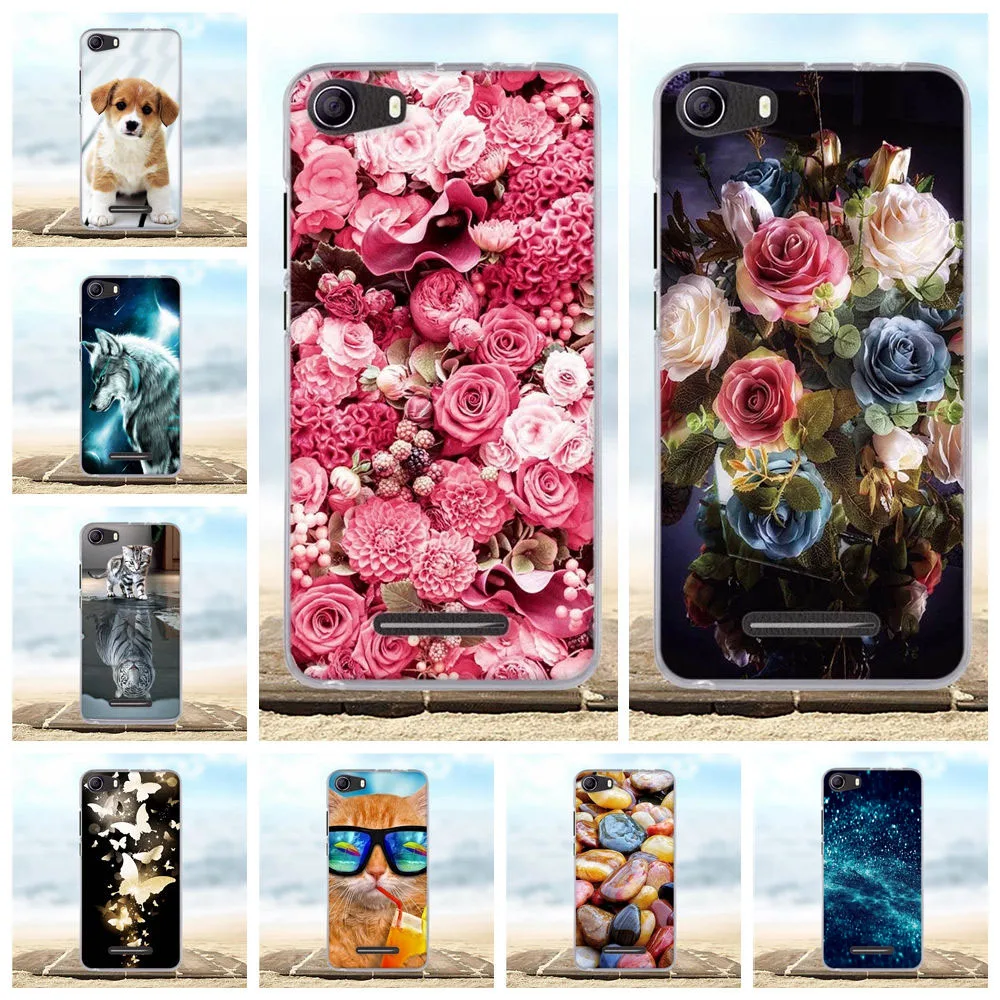 Чехол для BQ 5065 Choice мягкий силиконовый чехол из ТПУ BQS BQS5065 милый с 3D рисунком чехлы