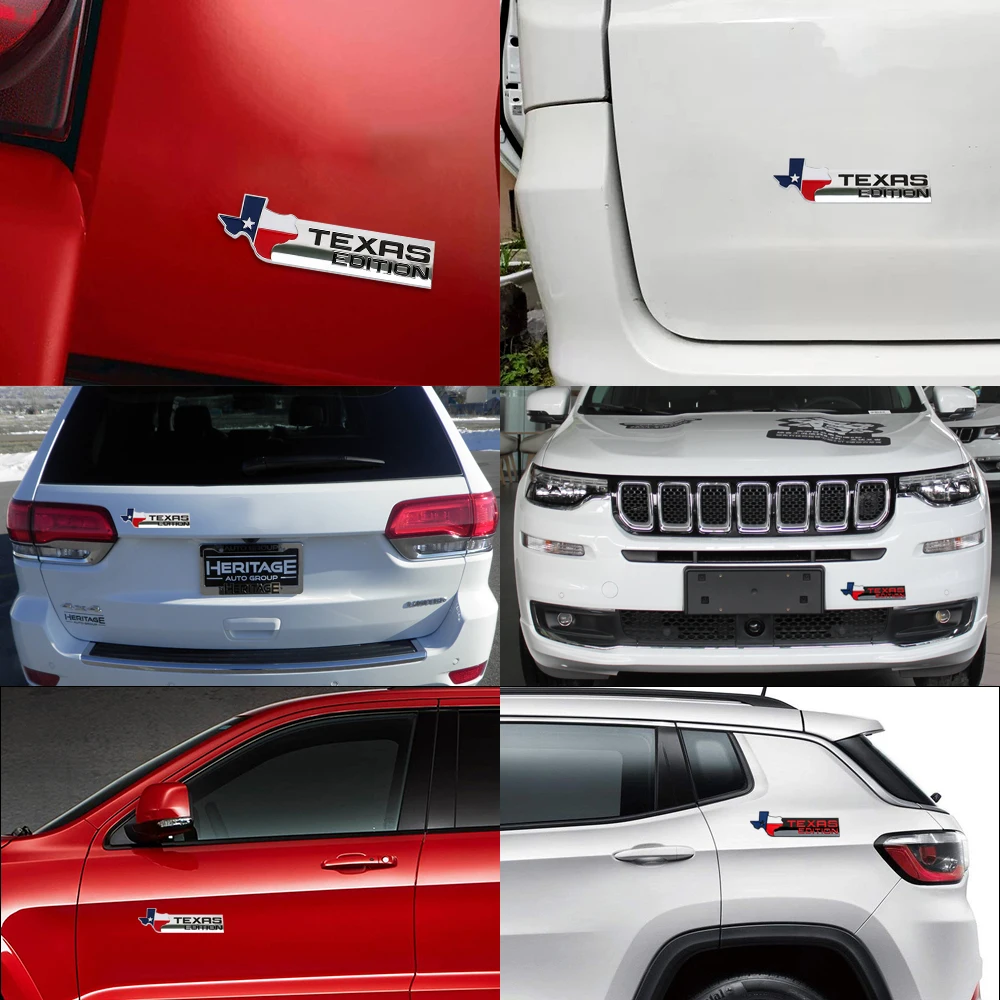 Багажник автомобиля Fender Стикеры эмблема Texas Edition заводская табличка Эмблема для