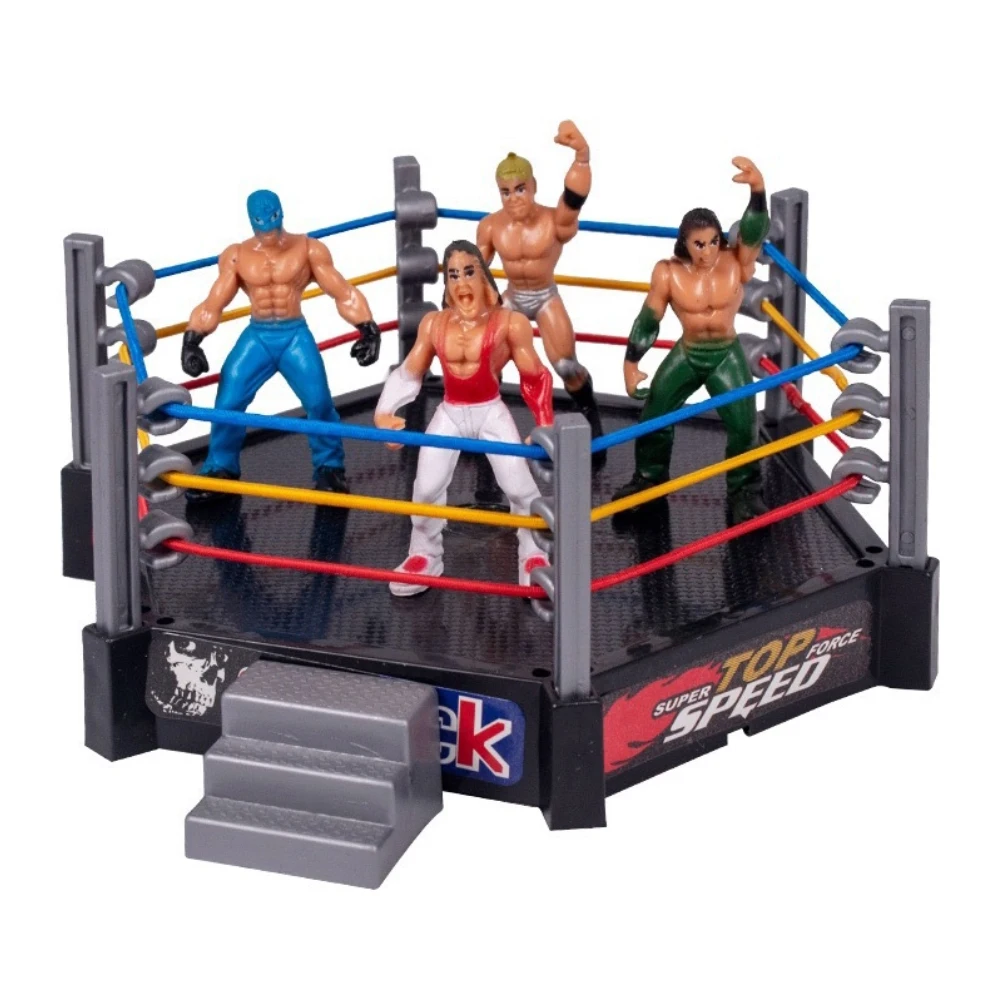 

1 Set Fighting Toys Wrestling Toys Wrestler Warrior Toys Funny Wrestling Ring Set Kids Toys