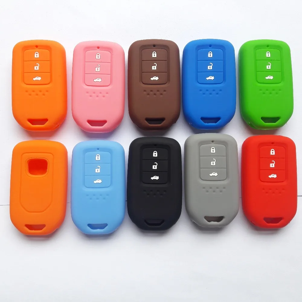 30 шт. силиконовый резиновый держатель для ключа чехол КРЫШКА ДЛЯ Honda 2018 AMAZE CITY JAZZ