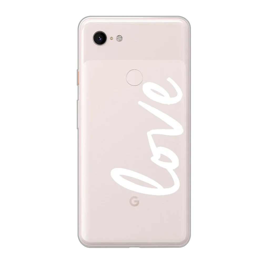 Чехол для Google Pixel 4 5 3 2 XL мягкая силиконовая Противоударная защитная задняя крышка