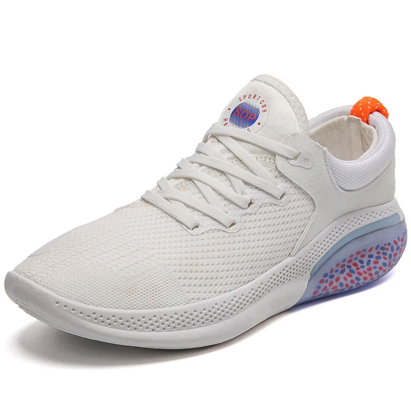 

Мужская обувь 2021 новые летние с дышащей сеткой на плоской подошве шнуровка спортивная обувь для мужчин ботинки для прогулок и походов, Повс...