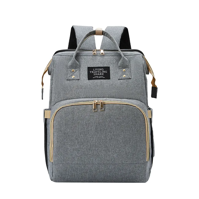 

Mummy bag Diaper Bag Bed Backpack Baby Care Large Capacity Stroller Mom Backpack Maternity Bag Multi-Function Waterproof Outdoor
