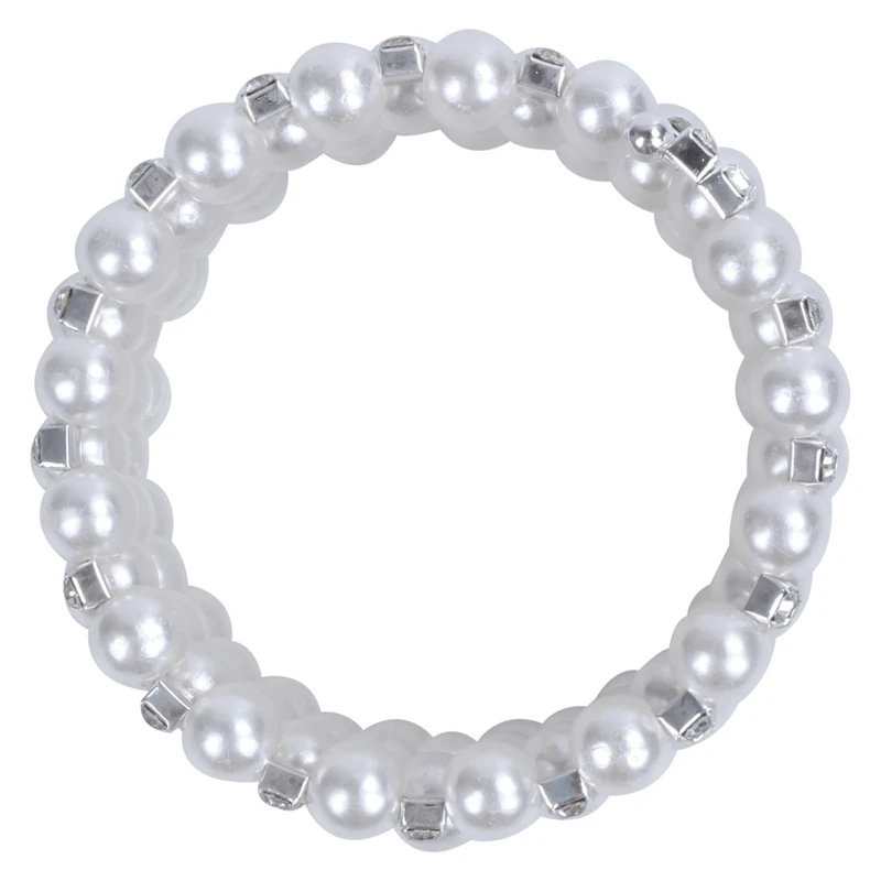 Пять рядов стразы из бисера Свадебные аксессуары кристалл браслет Fete Алмаз Bling Mary