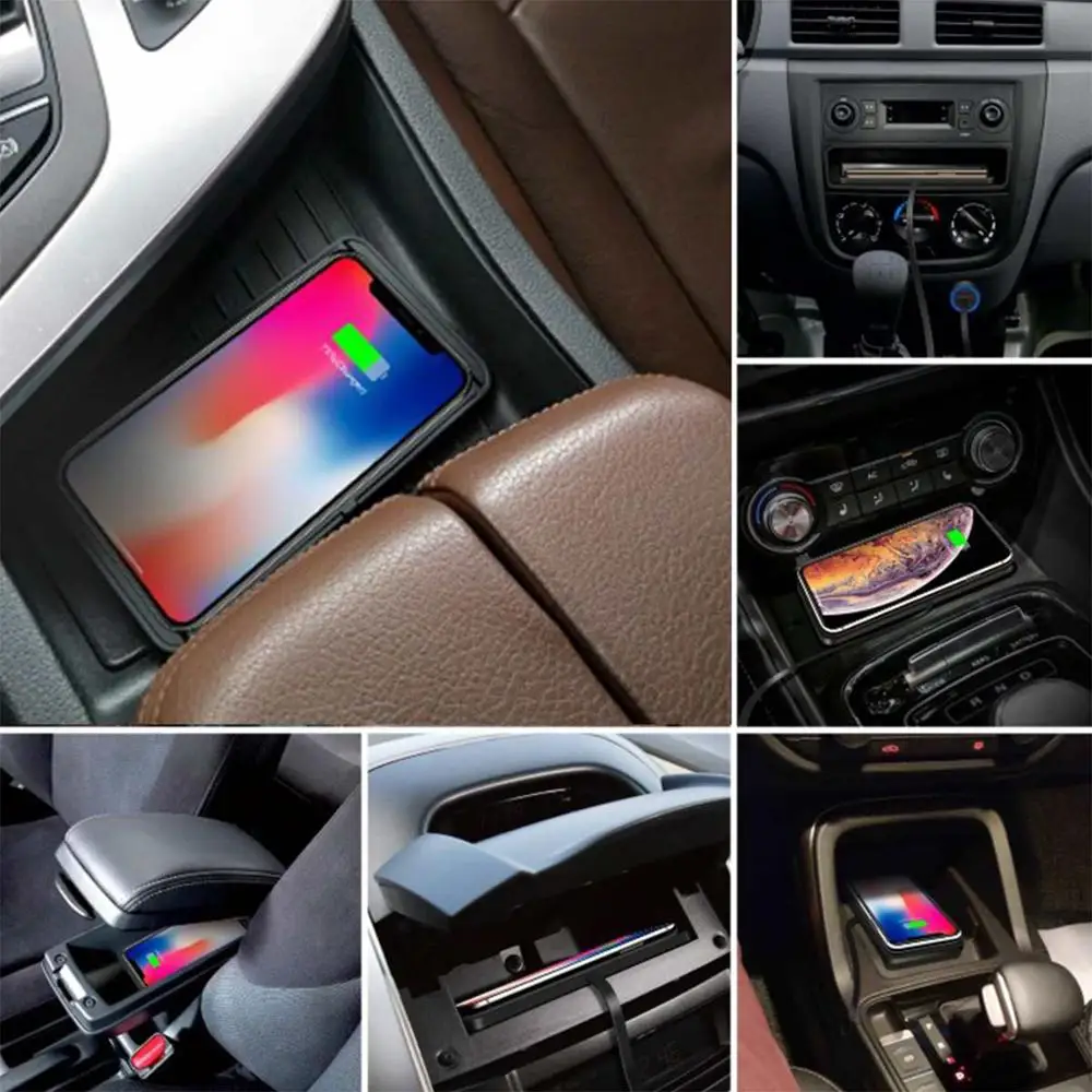 Беспроводное зарядное устройство Wireles 10 Вт для автомобиля | Мобильные телефоны и