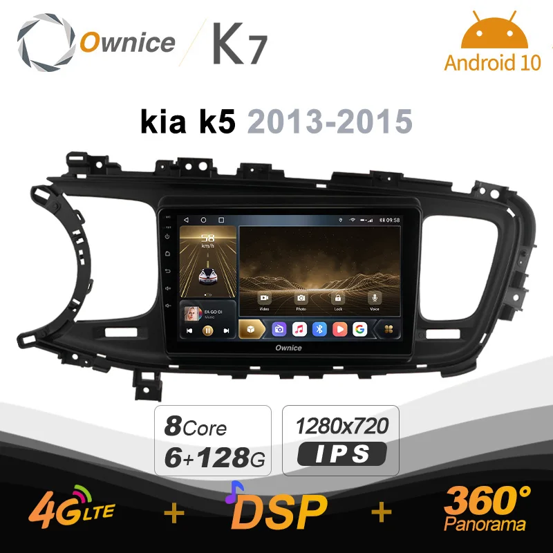 

Автомагнитола Ownice 6G + 128G Android 10,0 для Kia Optima III 3 TF 2010 - 2015 мультимедийный плеер аудио 4G LTE GPS Навигация стерео