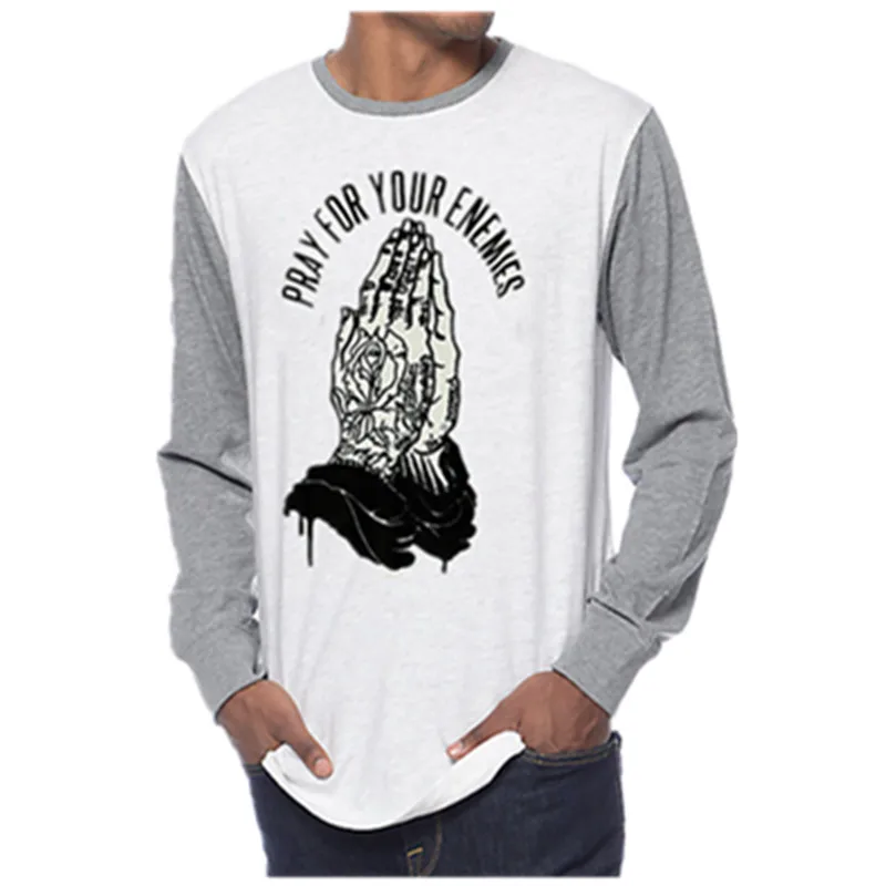 Мужская футболка с длинным рукавом | одежда