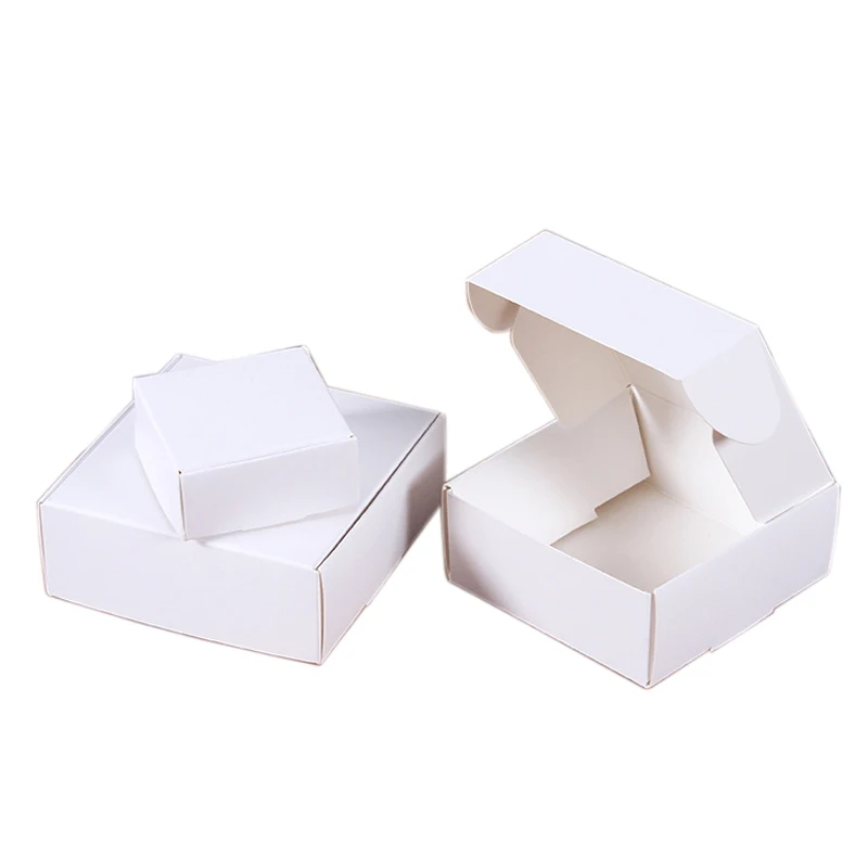 1 шт. различных размеров крафт Бумага подарок Коробки сделай сам конфета