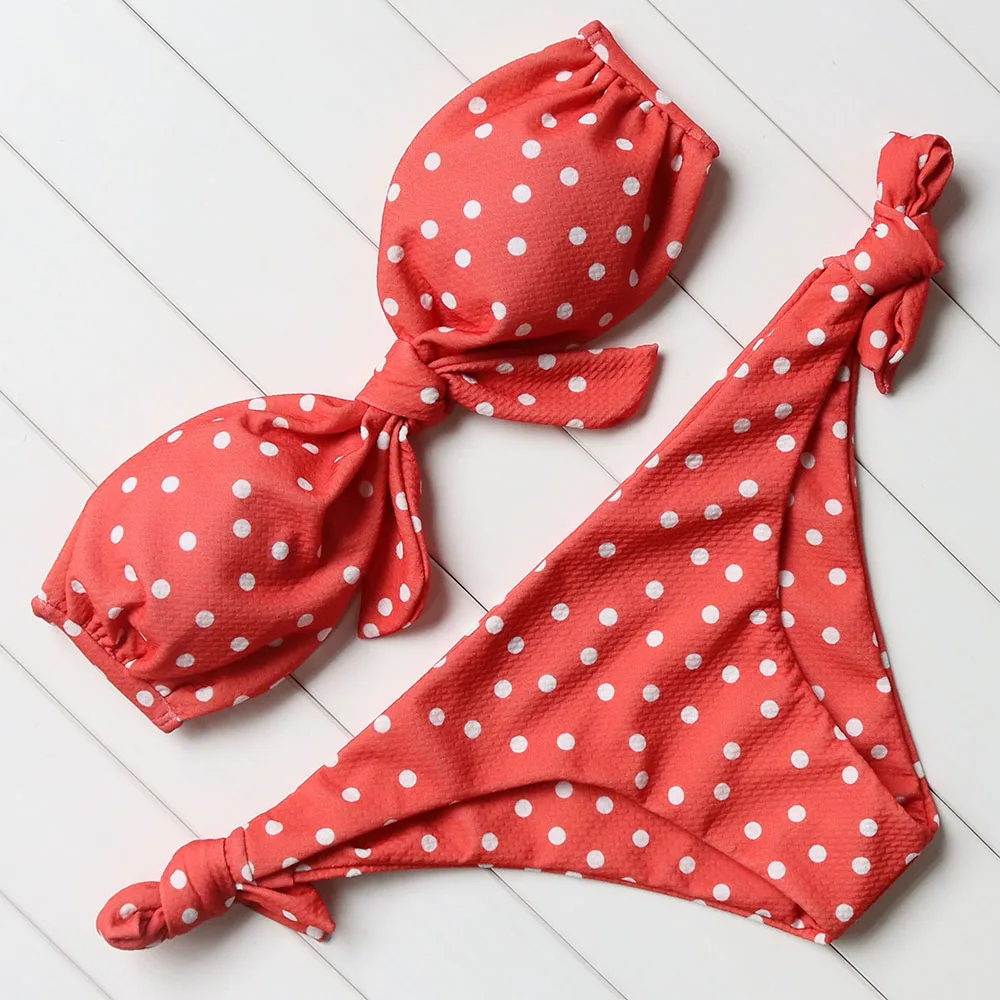 

RXRXCOCO бандо купальник женский сексуальный бикини 2021 комплект бикини пуш-ап бразильский купальник женский купальный костюм стринги Купальны...