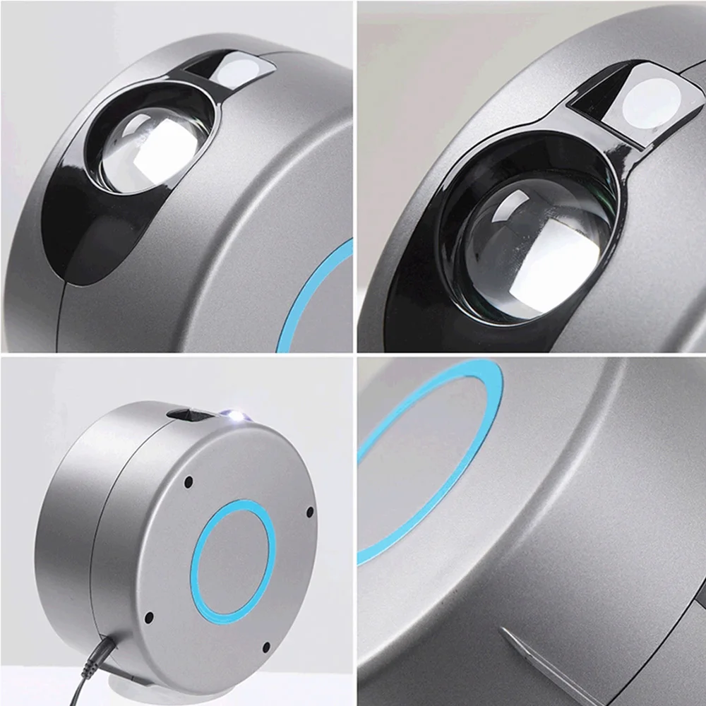 

Creative Projector Starry Sky Rotating Water Waving Night Light Led 7 Colors Nebula Cloud Lamp Atmospher For Bedroom Night Lamp