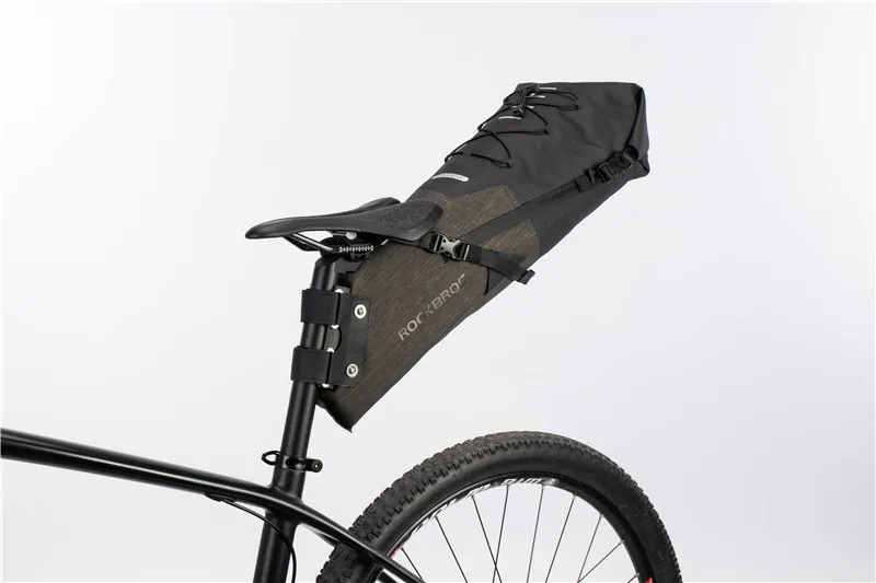 Rockbros седельная сумка Pannier, велосипедная, большая емкость,, водонепроницаемый багажник, Mtb рюкзак, задняя седельная сумка, Аксессуары для велосипеда