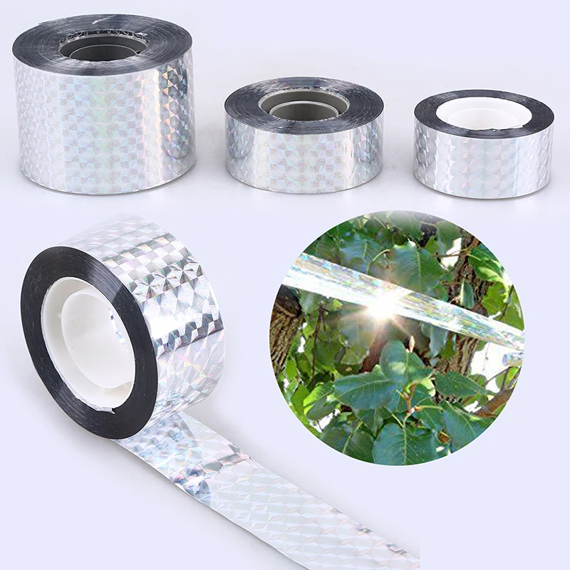 Лента Светоотражающая двусторонняя для защиты от птиц 45/90 м | Дом и сад