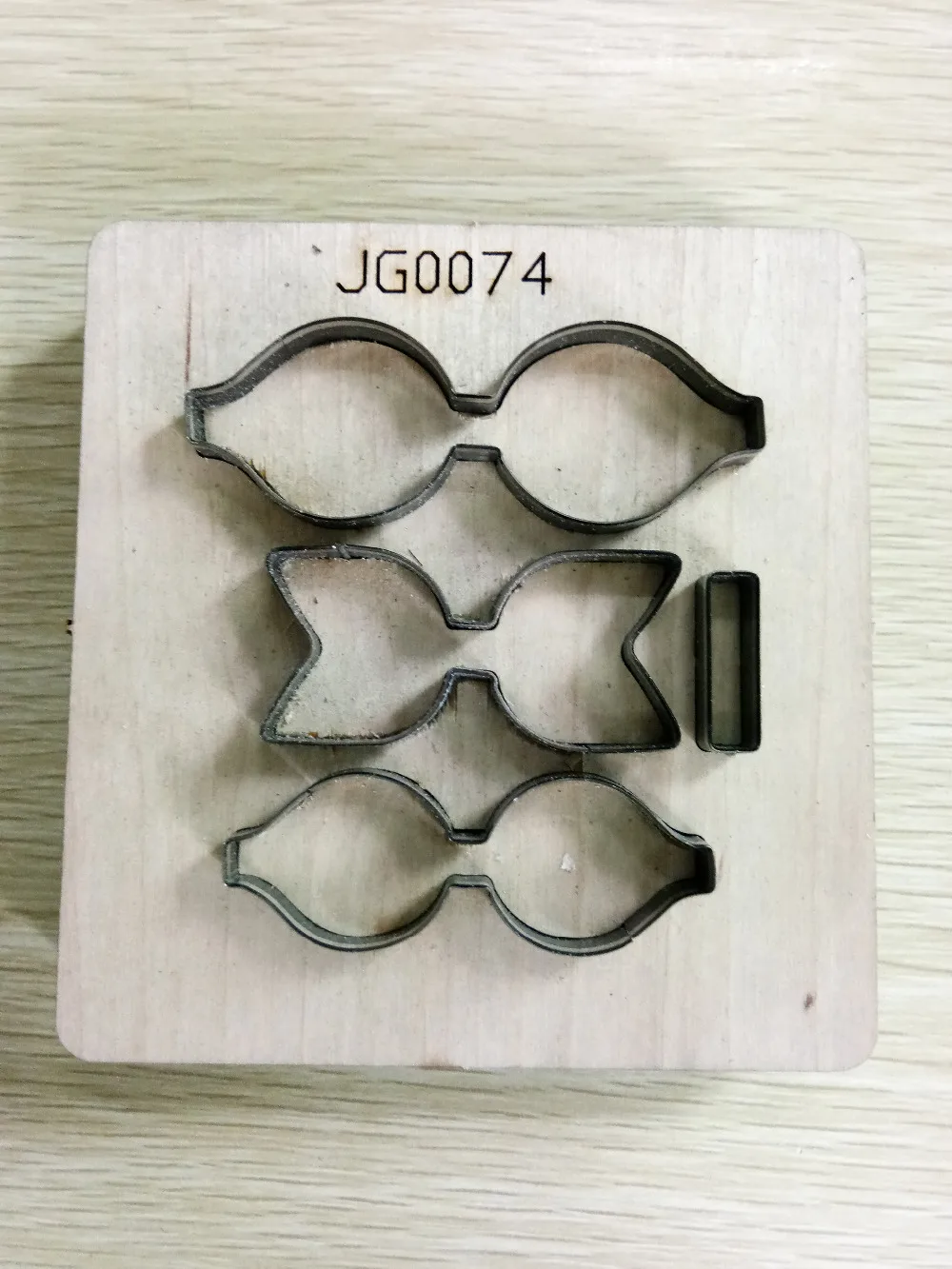 Building 3D bow new DIY wood moulds die cut accessories for Leather paper felt Steel Punch-leather crafts Wood laser dies