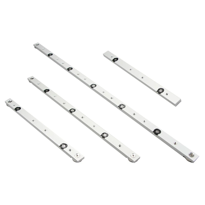 Один набор алюминиевый сплав Т треки слот для колец дорожки и штанги слайдер стол