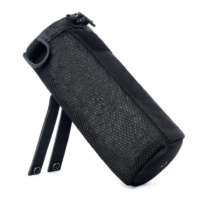 500ml Tactical Molle Water Bottle Pouch Nylon Military Holster Outdoor Travel Kettle Bag Drawstring Camping Hiking - купить по