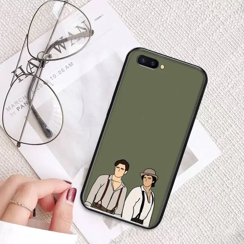 

The Vampire Diaries Stefan Damon Salvatore Phone Case For OPPO realme 7 6 5 3 2 Pro reno 3 2 Z ace Pro soft silicone cover