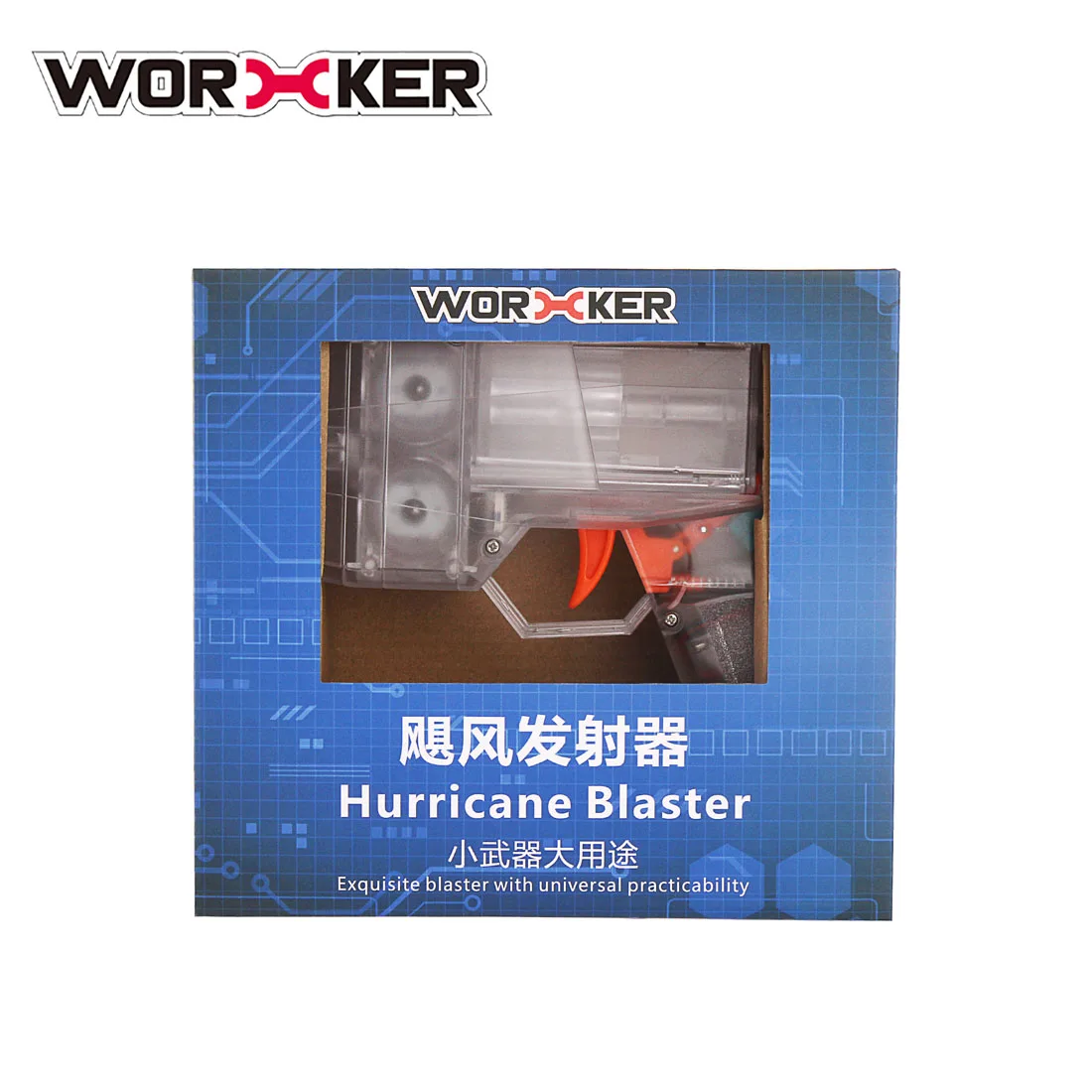 Worker Hurricane Blaster для элитных длинных Дартс-прозрачный