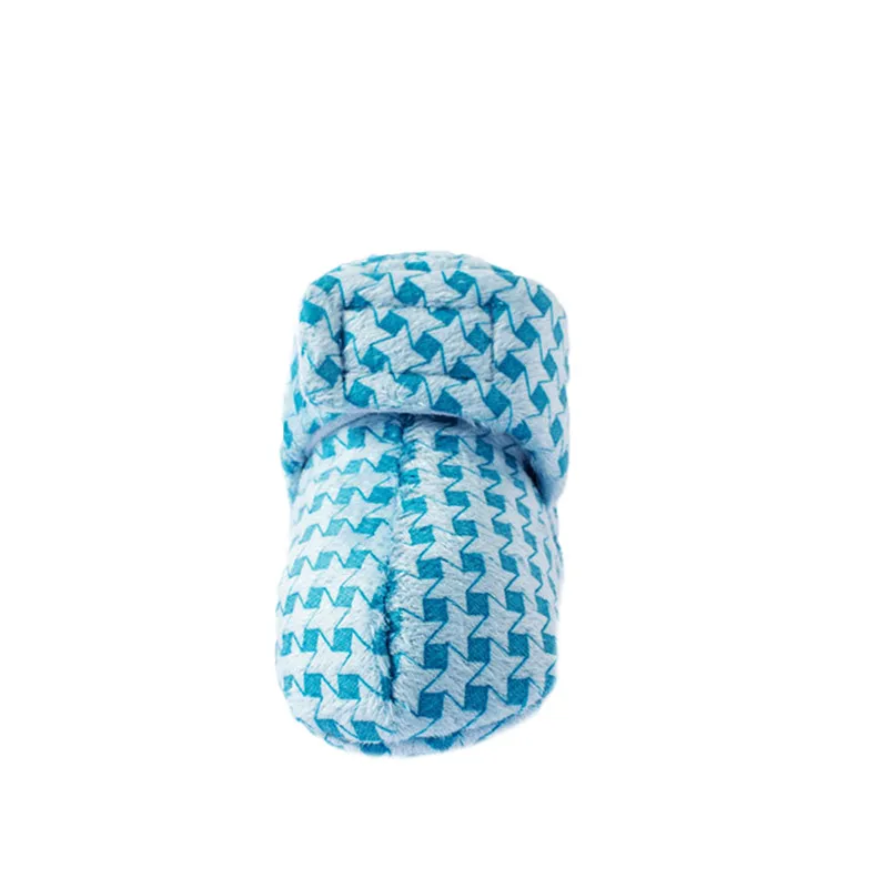 

Infant Baby Girls Boys Winter Snow Boots Soft Sole Unisex-Baby Newborn Fleece Bootie Organic Cotton Baby Booties (Blue/Yellow)