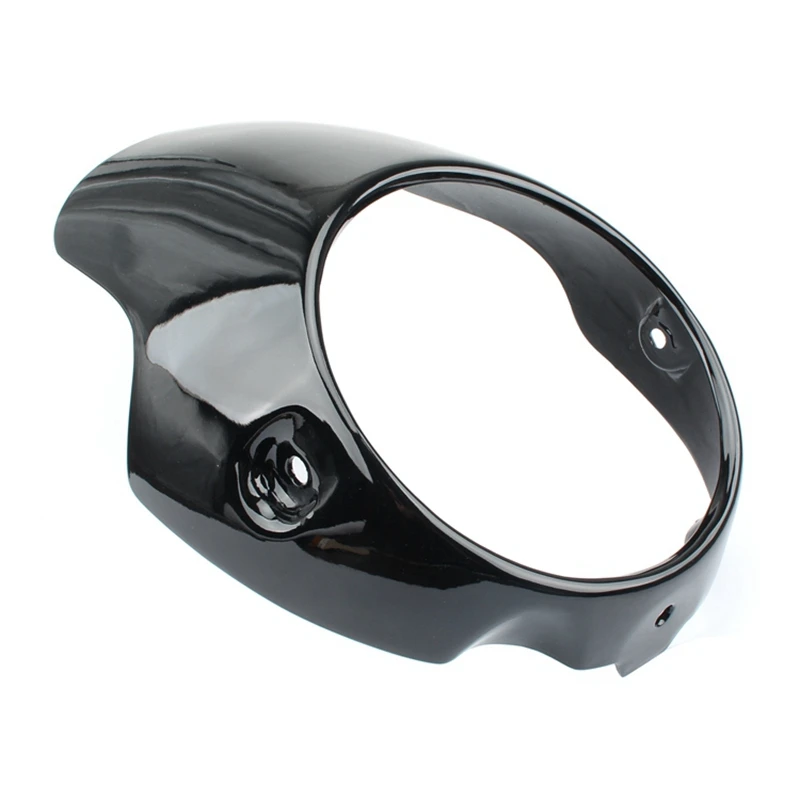 

Motorcycle Headlight Fairing Mask Cowl for Triumph BONNEVILLE T100 T120 SE Thruxton 900 Scrambler 2001-2019 Gloss Black