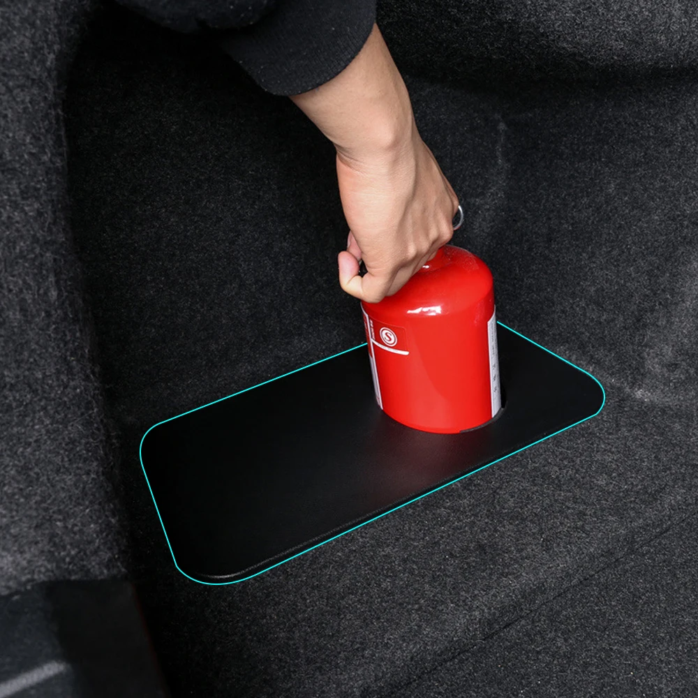 

Car tail box baffle for BMW G20 2020 Fire extinguisher cover of automobile trunke Storage board car interior decoration panel