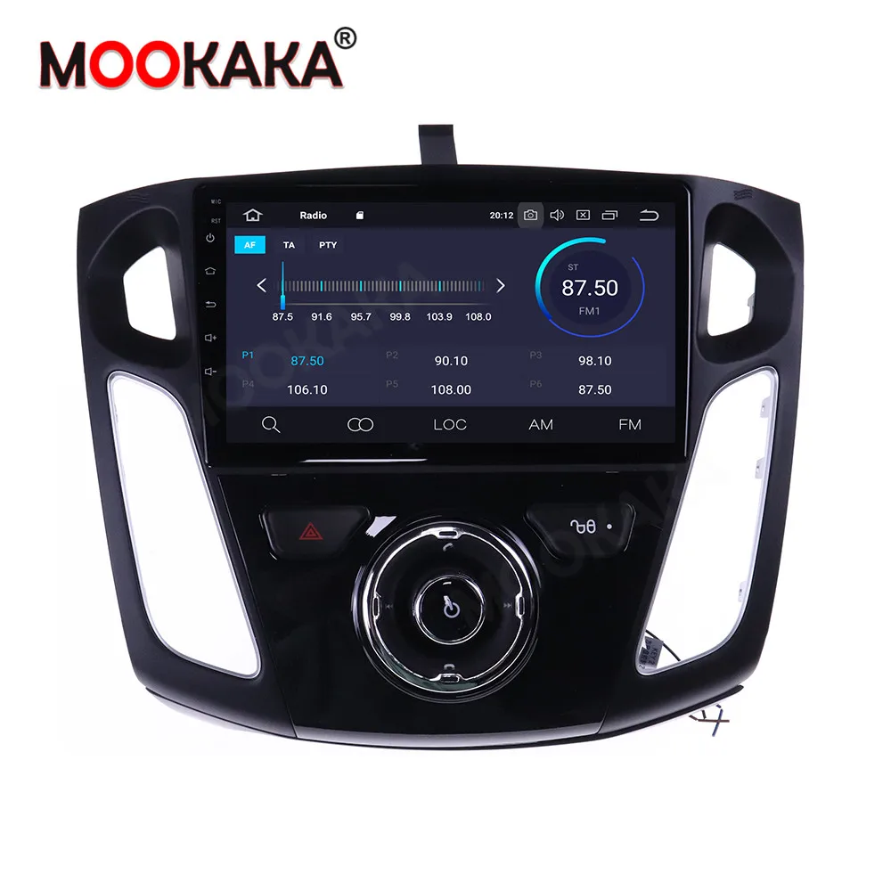 Android 10 автомобильный радиоприемник мультимедийный плеер с GPS для Ford Focus 2012-2017