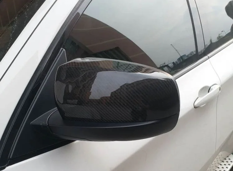 Крышка из углеродного волокна для зеркала заднего вида BMW X5 E70 X6 E71 2007 2013|Зеркала и