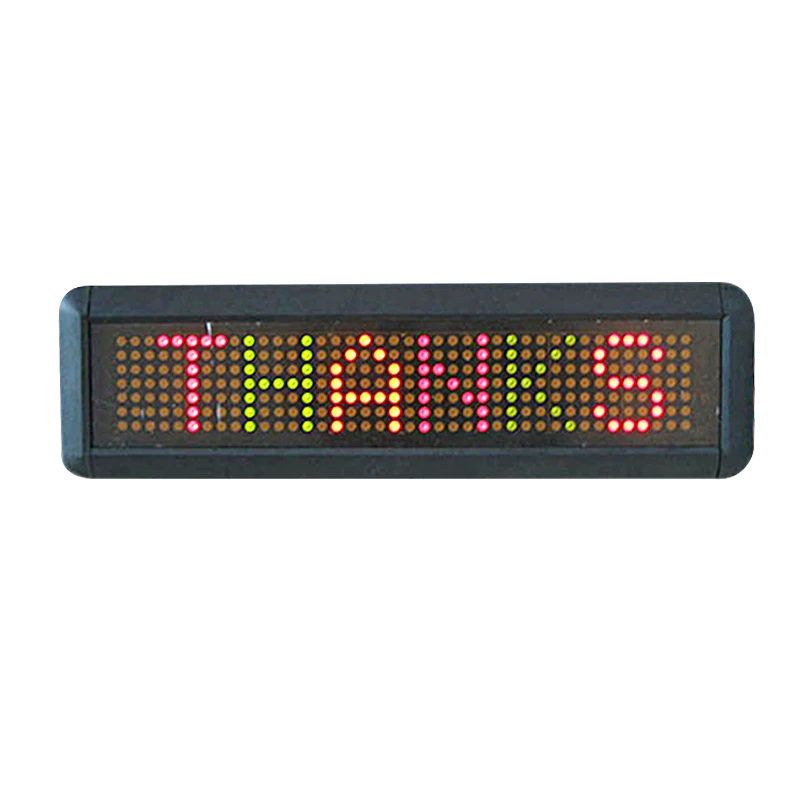 

[Hong Hao]factory indoor p 7.62 RGB electronic rolling message board full-color LED mobile remote control LED advertisement