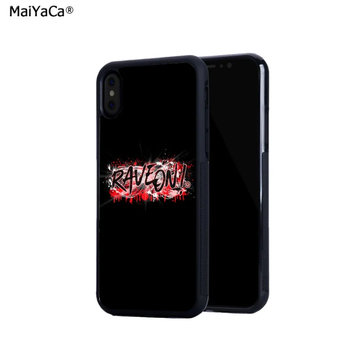 DIY любовь рейв на мягкой подошве боковых кромок для мобильного телефона чехлы iphone