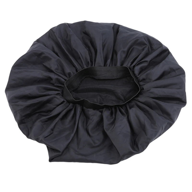 Новинка Женская атласная шелковая шляпа большого размера с красивым принтом