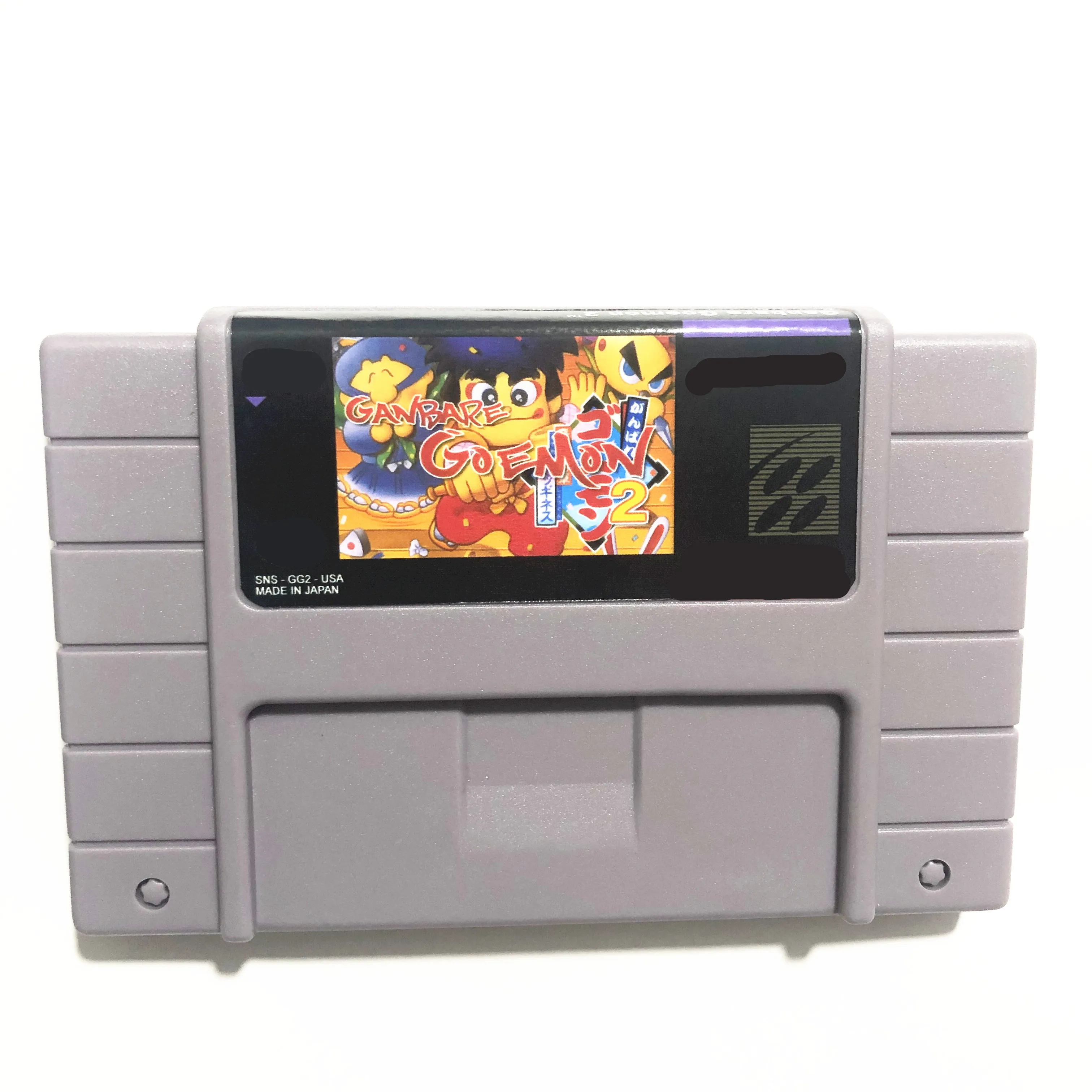 Игровая видеокарта gannaked Goemon 2 английская версия США NTSC 46 контактов Для ретро