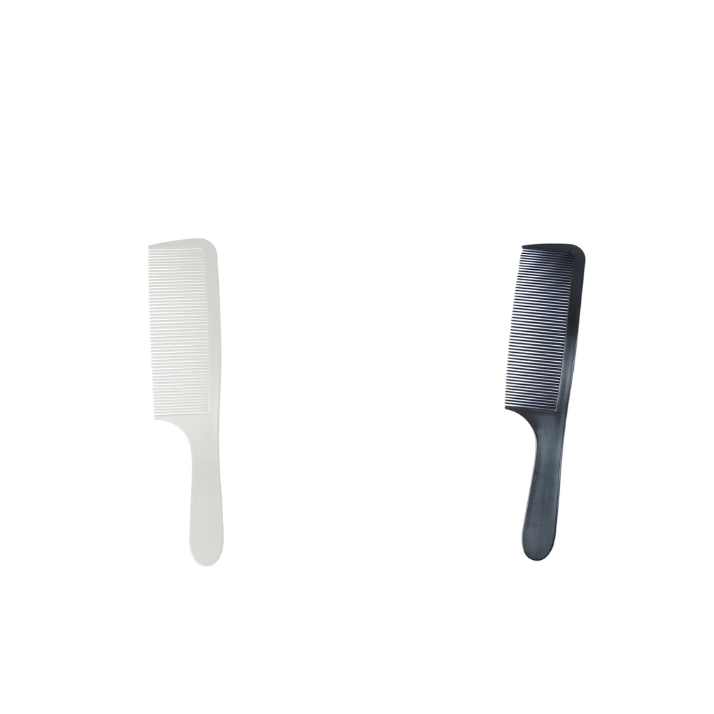 2 шт. расческа для стрижки волос с плоским верхом Антистатическая|Расчески| |