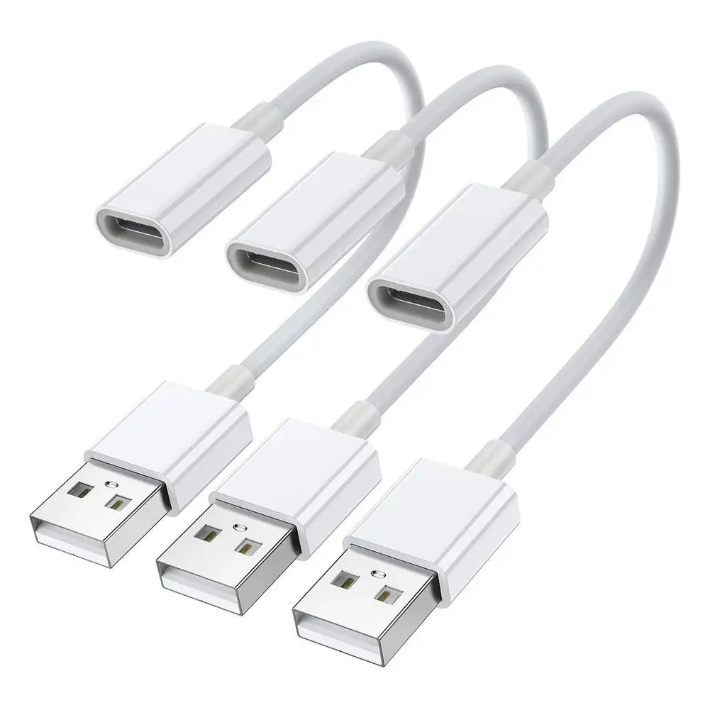 3 шт. адаптер USB C Мама-папа USB-адаптер зарядный кабель | Компьютеры и офис
