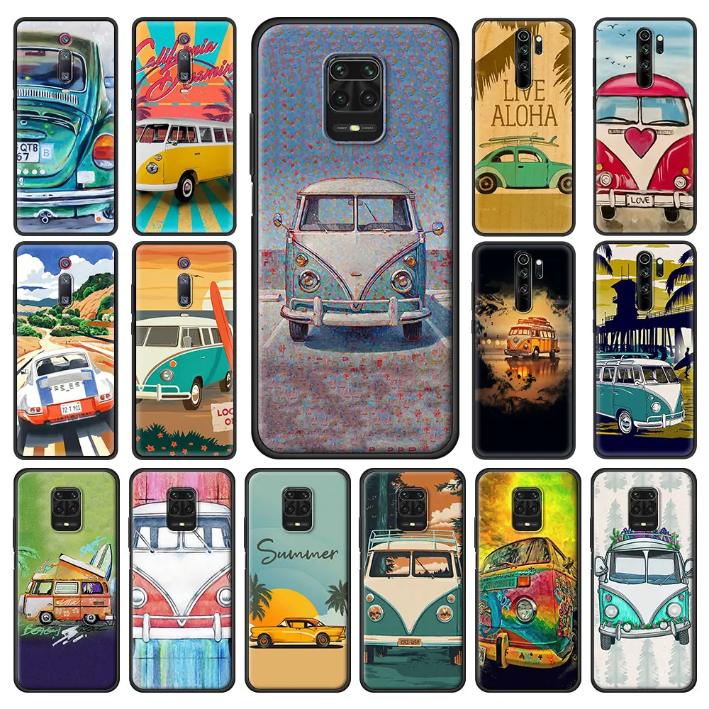 

Classic Vintage Old Retro Car Cover for Xiaomi Redmi Note 9S 8 9 8T 7 9C 9A 7A 8A K40 10 Pro 6A Cell Phone Case Shell Capa Coque