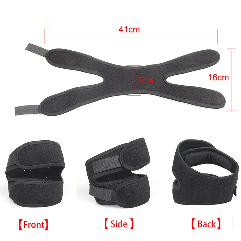 

1PCS Patella Belt Knee Pad Sports Knee Protector Shock Legging Outdoor Basketball Cycling Fitness Protective Gear