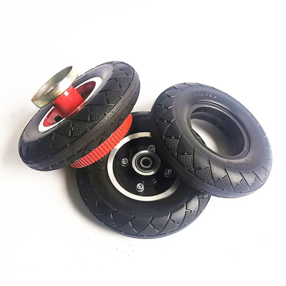 

8 Inch Electric Scooter Solid Tire 200X50 Rubber High Elasticity E-Scooter Replacement Tyre Parts Outdoor Cycling Accessories