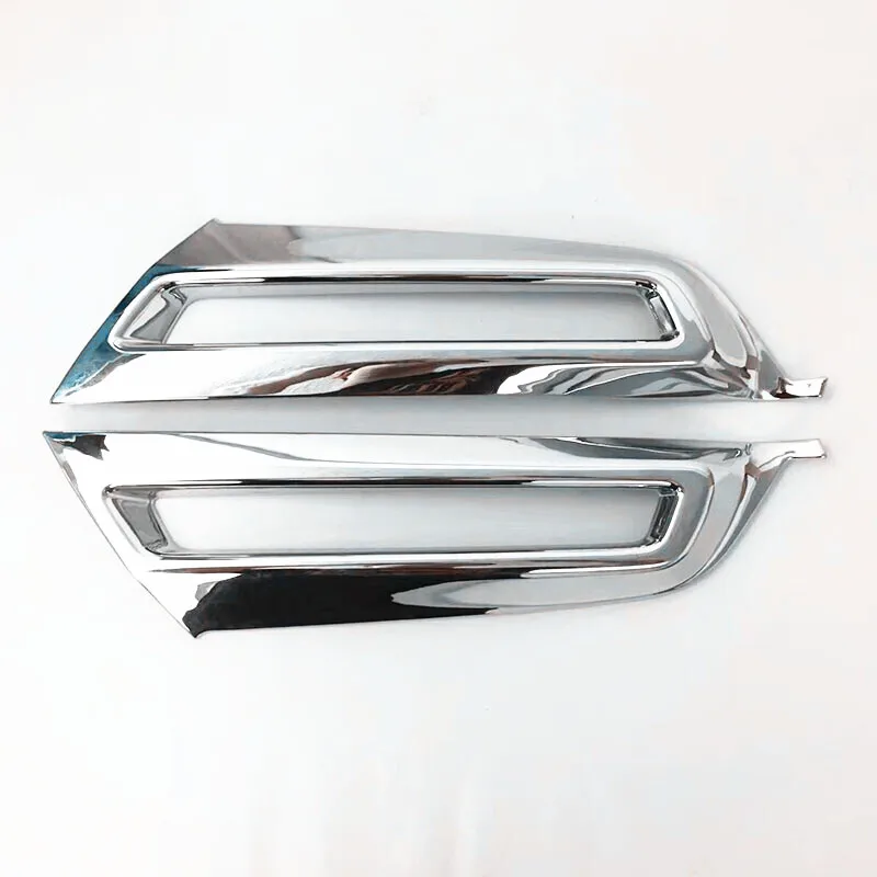 

ABS Chrome For Honda CRV 2017 2018 Auto Front Fog Light lampshade cover Trim sticker Cover Car Styling Accessories 2pcs